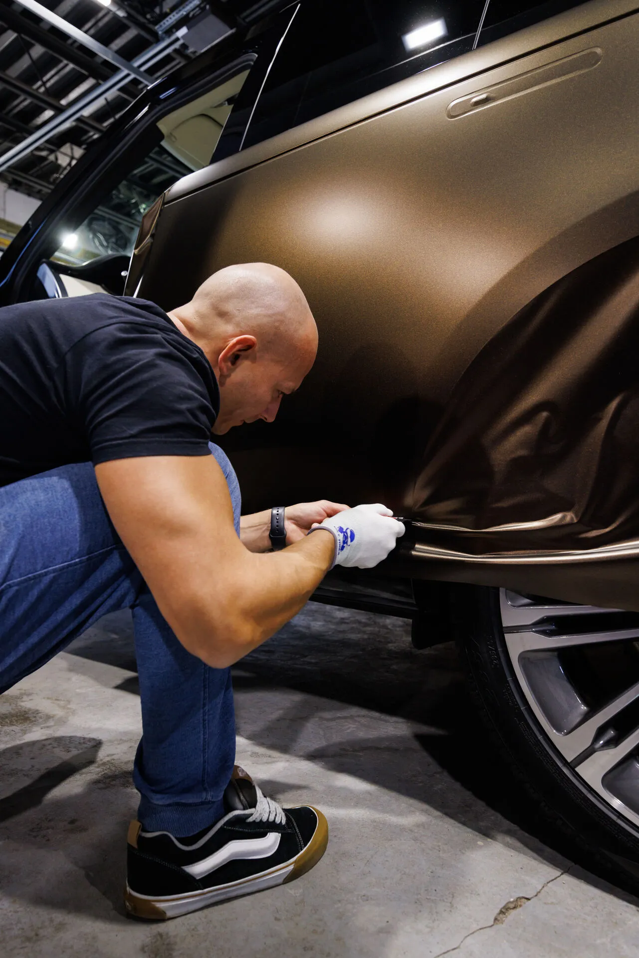 Ochranná fólia XPEL PPF na Range Rover Vogue - autofolie Košice | Folfactory Studio